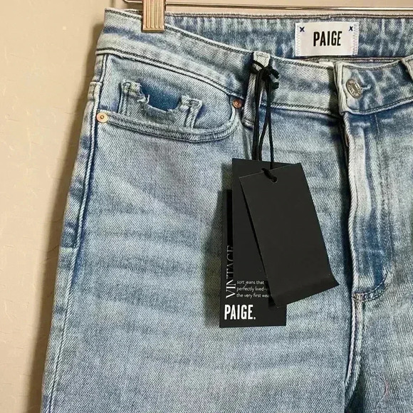 Anthropologie‎ Paige Hoxton Ultra High-Rise Slim Jeans Size 29 - Picture 10 of 16